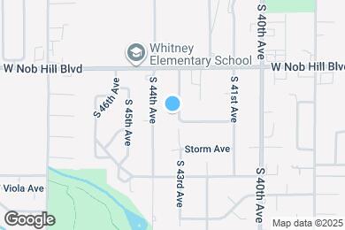 Map image of the property - 1112 S 43rd Ave
