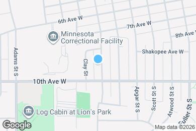 Map image of the property - 938 Pierce St S