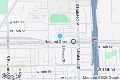 Map image of the property - 1525 Sangamon S St
