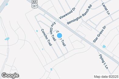Map image of the property - 1312 Chase Trail