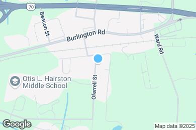 Map image of the property - 307 Oferrell St