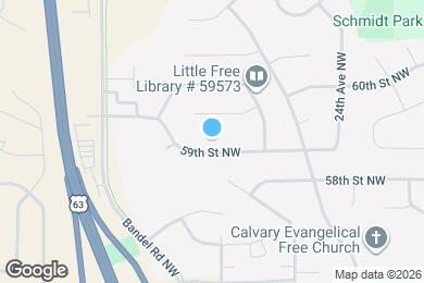 Map image of the property - 2647 59th St NW