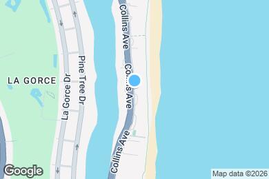 Map image of the property - 5599 Collins Ave