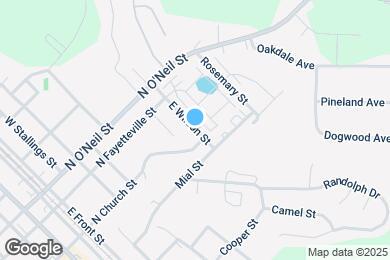 Map image of the property - 181 E Wilson St