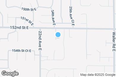 Map image of the property - 15219 24th Ave E