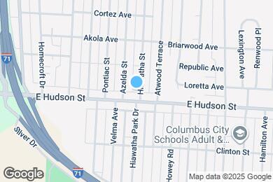 Map image of the property - 2445-2447 Hiawatha St