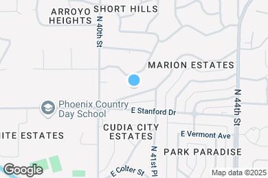 Map image of the property - 4042 E Saint Joseph Way