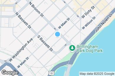 Map image of the property - 416 W Doty St