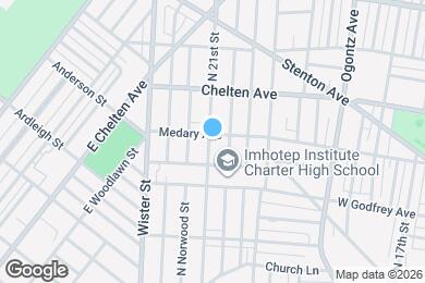 Map image of the property - 2066 Medary Ave
