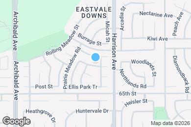Map image of the property - 13884 Oak Tree Ln