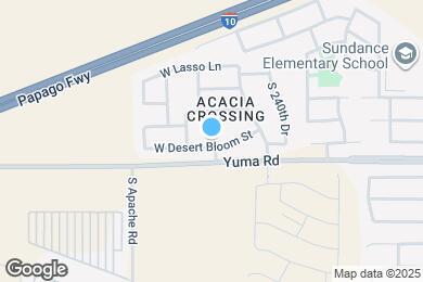 Map image of the property - 24172 W Desert Bloom St