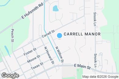 Map image of the property - 616 Foster St