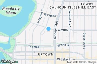 Map image of the property - 1425 W 28th St