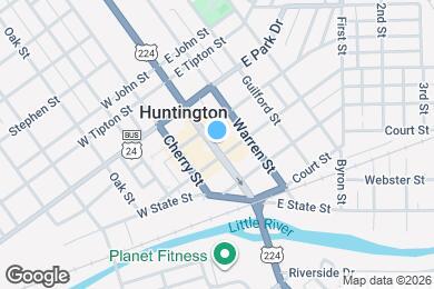 Map image of the property - 417 N Jefferson St