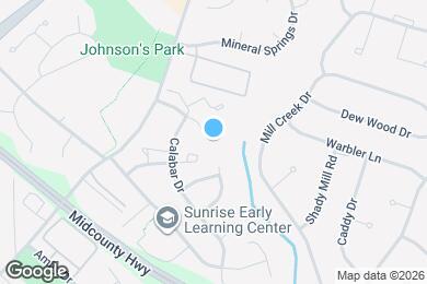 Map image of the property - 8104 Pepper Ridge Way