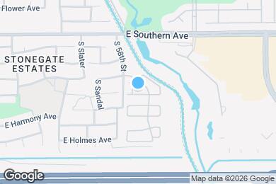 Map image of the property - 5830 E Grove Ave