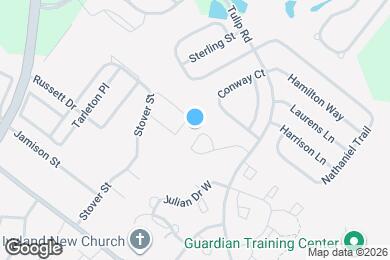 Map image of the property - 202 Red Maple Ct