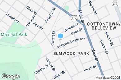 Map image of the property - 1000 Pope St