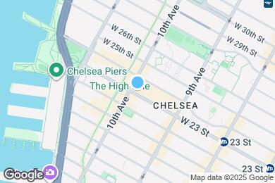 Map image of the property - 465 West 23rd Street