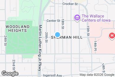 Map image of the property - 1820 Pleasant St