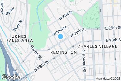 Map image of the property - 334 W 29th St