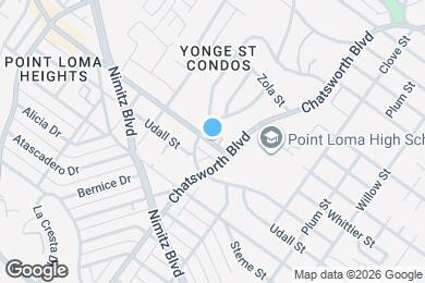 Map image of the property - 3680 Voltaire St