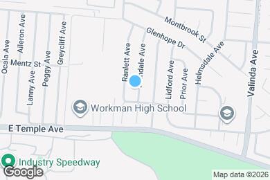 Map image of the property - 621 Frandale Ave