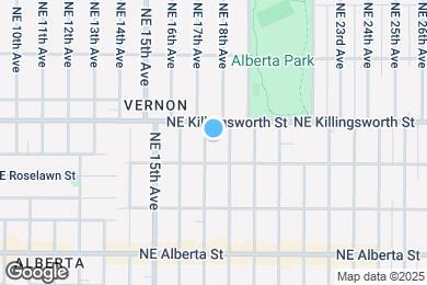 Map image of the property - 5404 NE 17th Ave