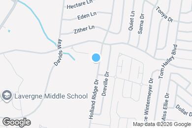 Map image of the property - 700 Holland Ridge Dr