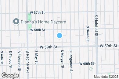 Map image of the property - 5834 S Morgan St