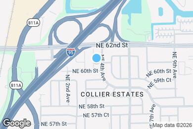 Map image of the property - 6020 NE 3rd Terrace