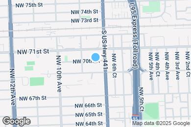 Map image of the property - 742 NW 70th St