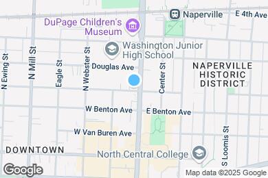 Map image of the property - 23 W Franklin Ave