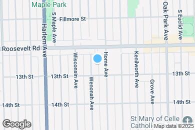 Map image of the property - 1229 Wenonah Ave