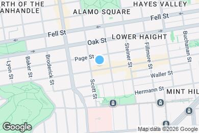 Map image of the property - 758 Haight St