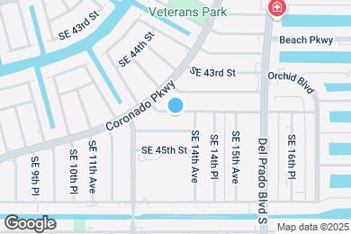 Map image of the property - 1320 SE 44th St