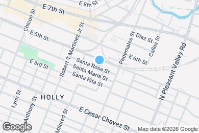 Map image of the property - 2320 Santa Rosa St