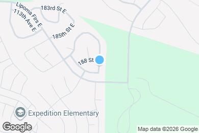 Map image of the property - 18817 117th Ave Ct E
