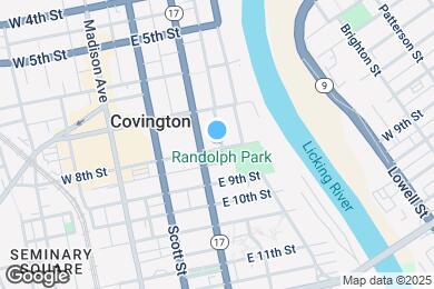 Map image of the property - 214 E 8th St