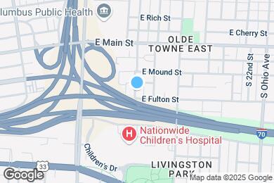 Map image of the property - 422 S Monroe Ave