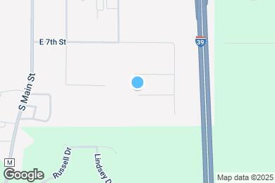 Map image of the property - 302 E 9th St