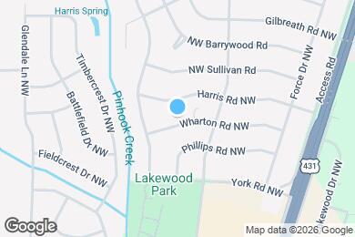Map image of the property - 2210 Wharton Rd NW