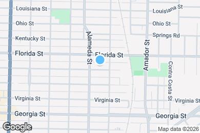 Map image of the property - 1026 Carolina St