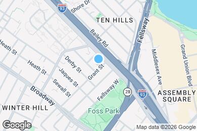 Map image of the property - 94 Grant St