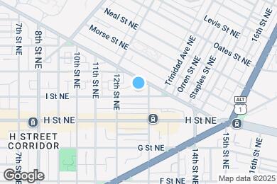 Map image of the property - 1232 I St NE