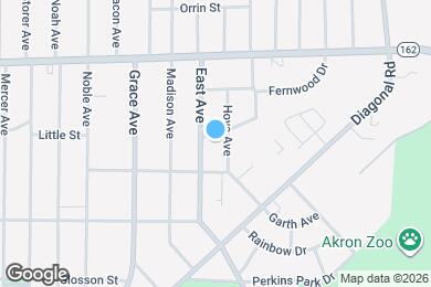 Map image of the property - 613 Wildwood Ave