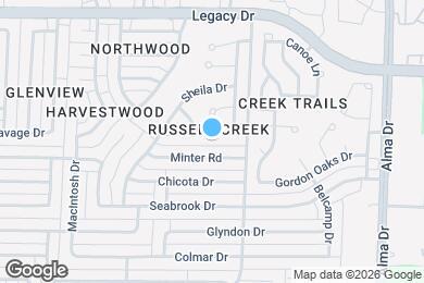 Map image of the property - 1340 Todd Dr