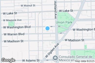 Map image of the property - 1638 W Warren Blvd