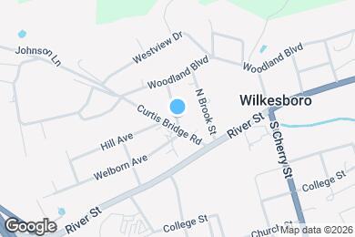 Map image of the property - 804 N Moravian St