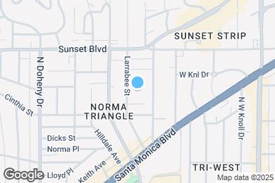 Map image of the property - 950 Larrabee St